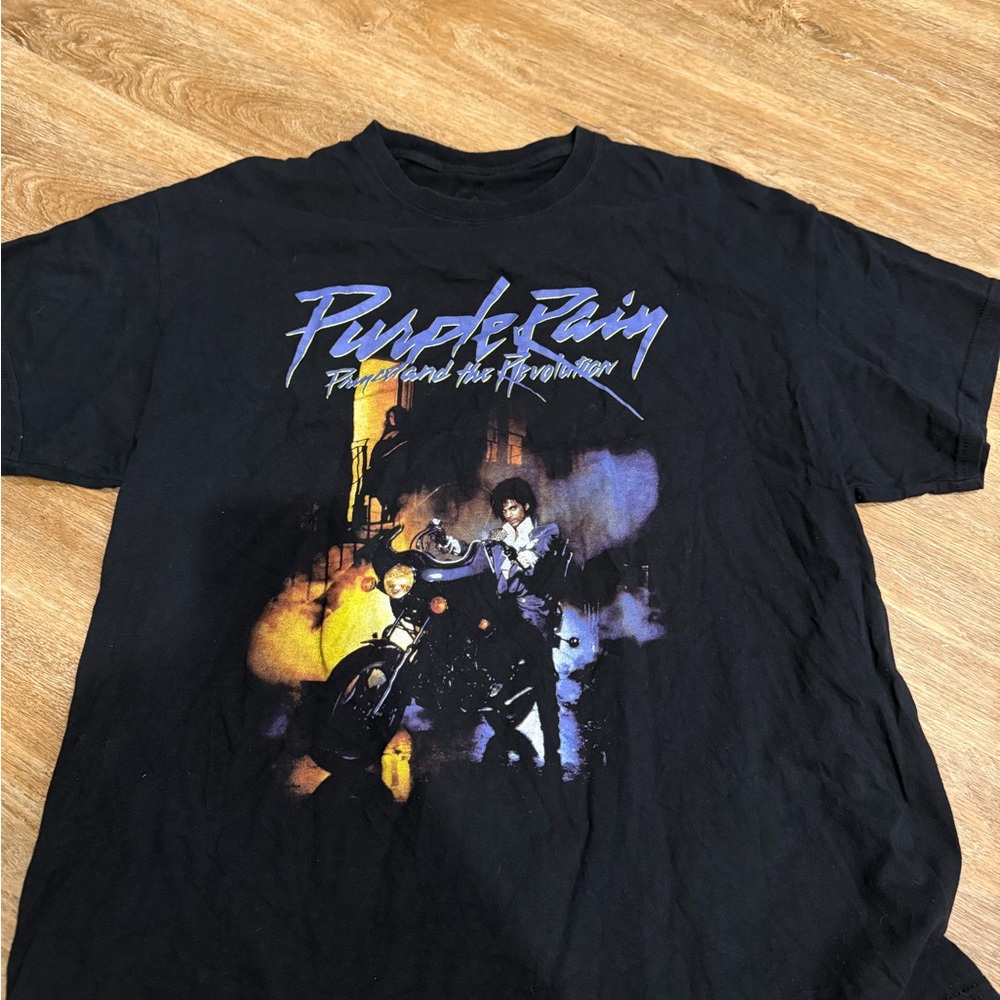 The Prince Estate Purple Rain T Shirt Mens 2XL